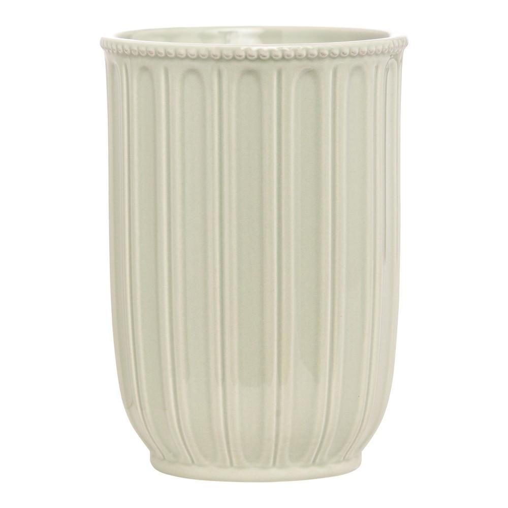 VASO CERAMICA H.CM.17 CM.12 VERDE